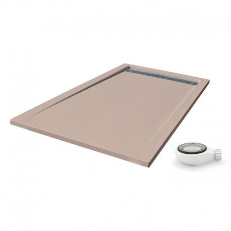 Receveur de douche extra plat PREMIUM moka
