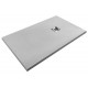 Receveur de douche extra plat ECOZONE Gris + Bonde