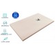 Receveur de douche extra plat ECOZONE Beige Clair + Bonde
