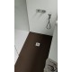 Receveur de douche QUARZT Chocolat