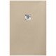 Receveur de douche extra plat ECOZONE moka + Bonde