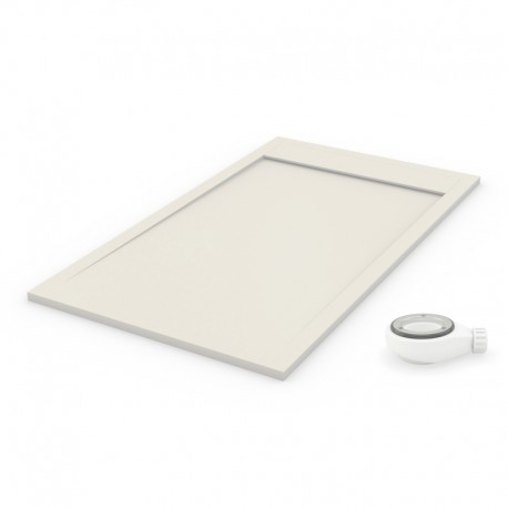 Receveur de douche extra plat AMBIENTE Beige Clair RAL1013