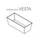 BAIGNOIRE VESTA COMPOSITE MINERÁL
