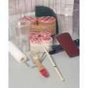 Kit de réparation avec mastic pour receveurs de douche Natural