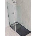 Paroi De Douche Pivotante Verre Anticalcaire Paroi Latérale À L'italienne