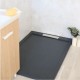 Receveur de douche extra plat Ardoise NEO INOX + Bonde