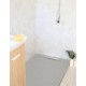 Receveur de douche extra plat Gris NEO INOX + Bonde