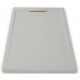 Receveur de douche extra plat Gris NEO INOX + Bonde