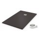 Receveur de douche extra plat QUARZT Gris Ardoise