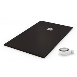 Receveur de douche QUARZT Noir Graphite