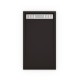 Receveur de douche extra plat PREMIUM AMBIENTE Noir Graphite Ral 9011