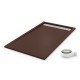 Receveur de douche extra plat PREMIUM Chocolate Ral 8017