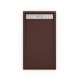 Receveur de douche extra plat PREMIUM Chocolate Ral 8017