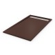 Receveur de douche extra plat PREMIUM Chocolate Ral 8017