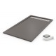 Receveur de douche extra plat PREMIUM Gris poussière Ral 7037