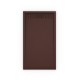 Receveur de douche extra plat AMBIENTE Chocolat