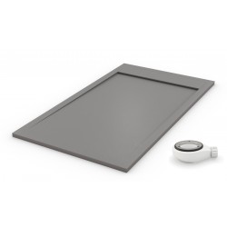 Receveur de douche extra plat PREMIUM AMBIENTE Gris Poussière