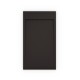Receveur de douche extra plat AMBIENTE Noire