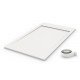 Receveur de douche extra plat AMBIENTE Blanc
