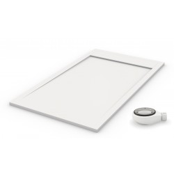 Receveur de douche extra plat AMBIENTE Blanc