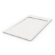 Receveur de douche extra plat AMBIENTE Blanc