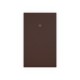 Receveur de douche Chocolat extra plat NATURAL PRO + Bonde